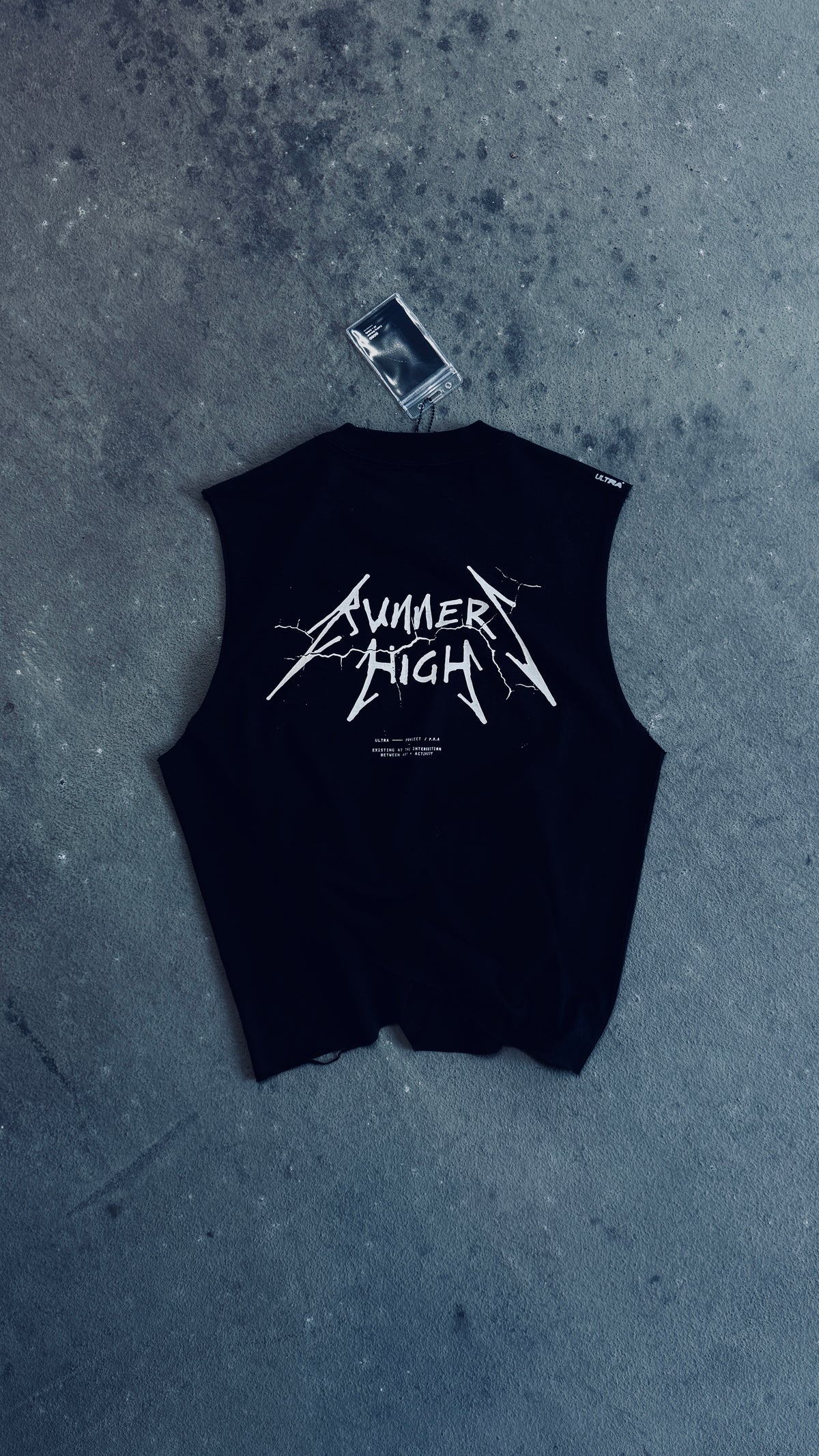 RUNNERS HIGH TANK - AGED BLACK