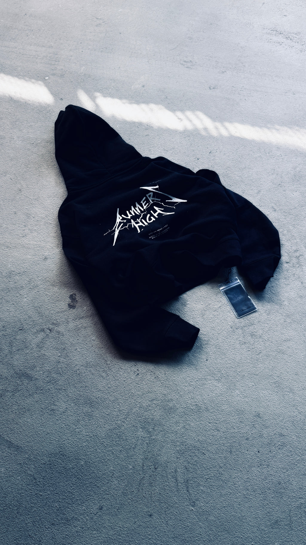 RUNNERS HIGH BOXY HOOD - BLACK