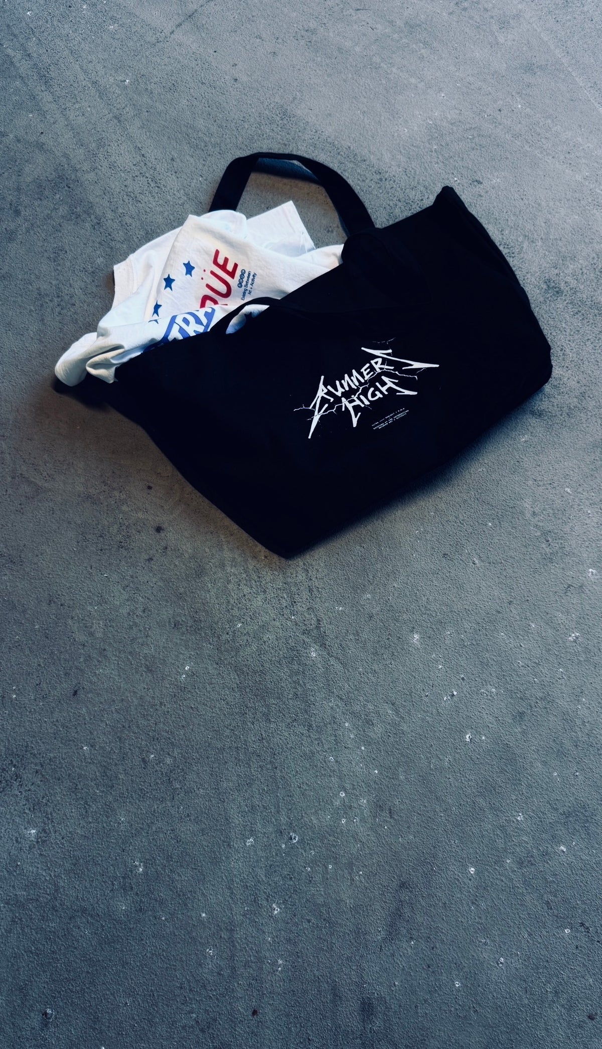 RUNNERS HIGH TOTE - CANVAS BLACK