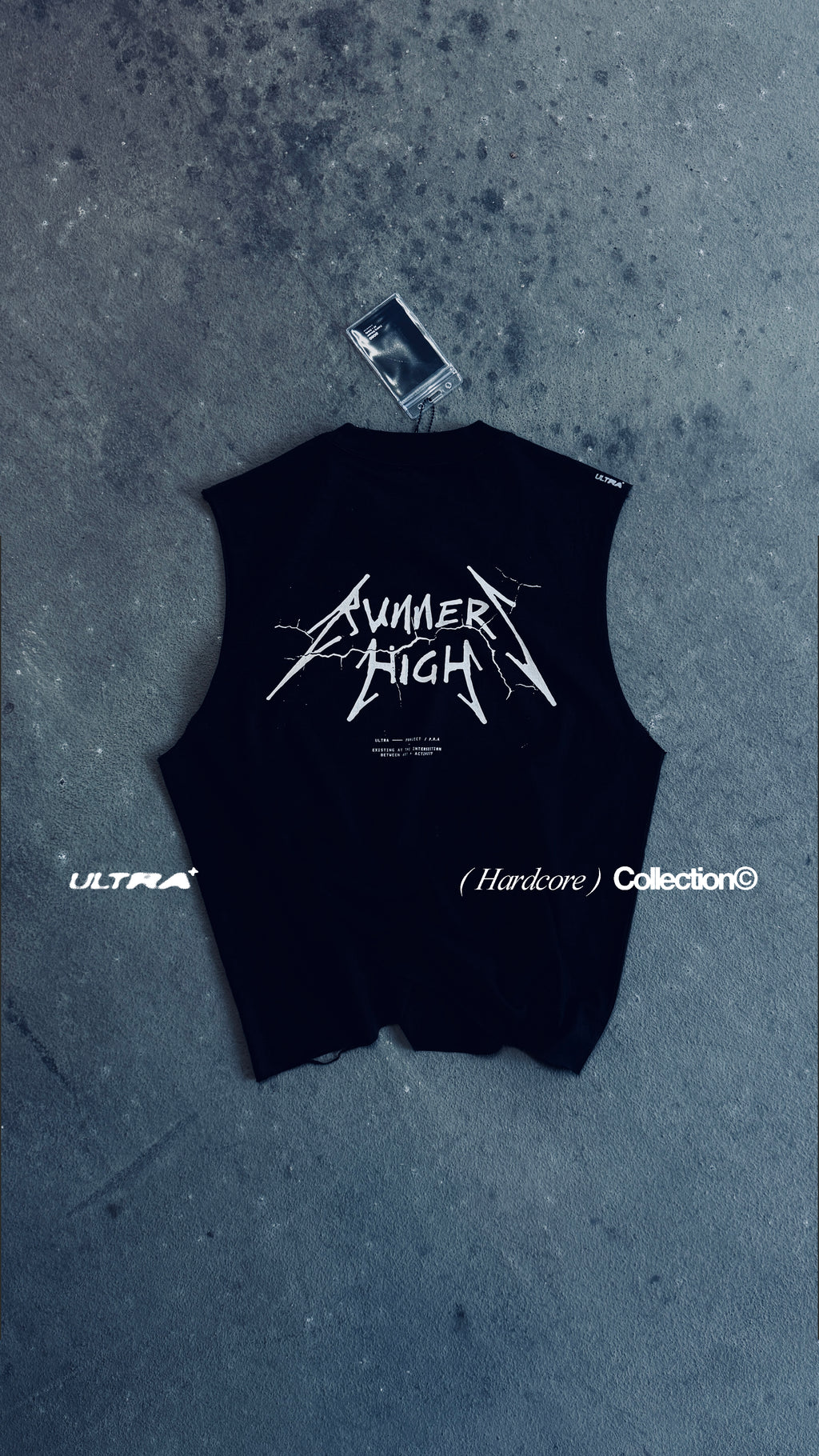 RUNNERS HIGH TANK - AGED BLACK