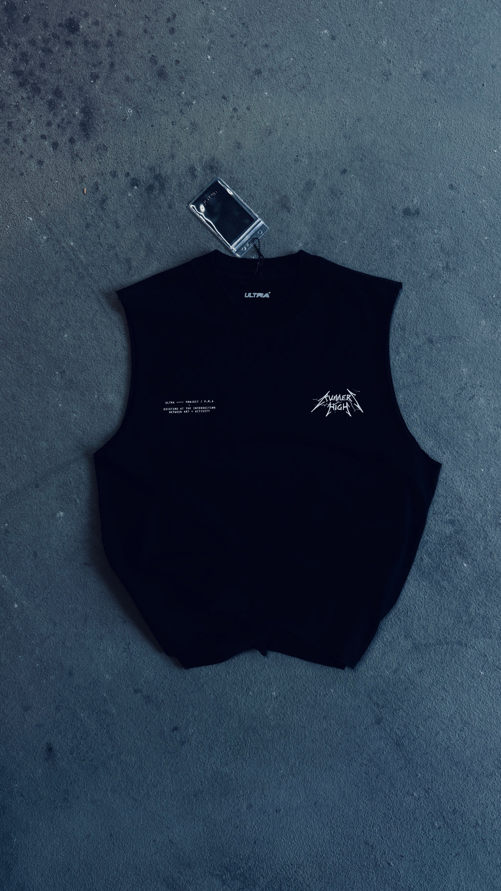 RUNNERS HIGH TANK - AGED BLACK