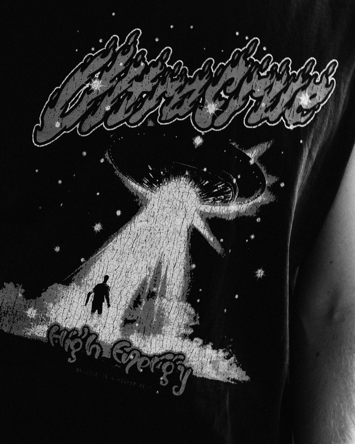 BELIEVE - AGED BLACK TEE