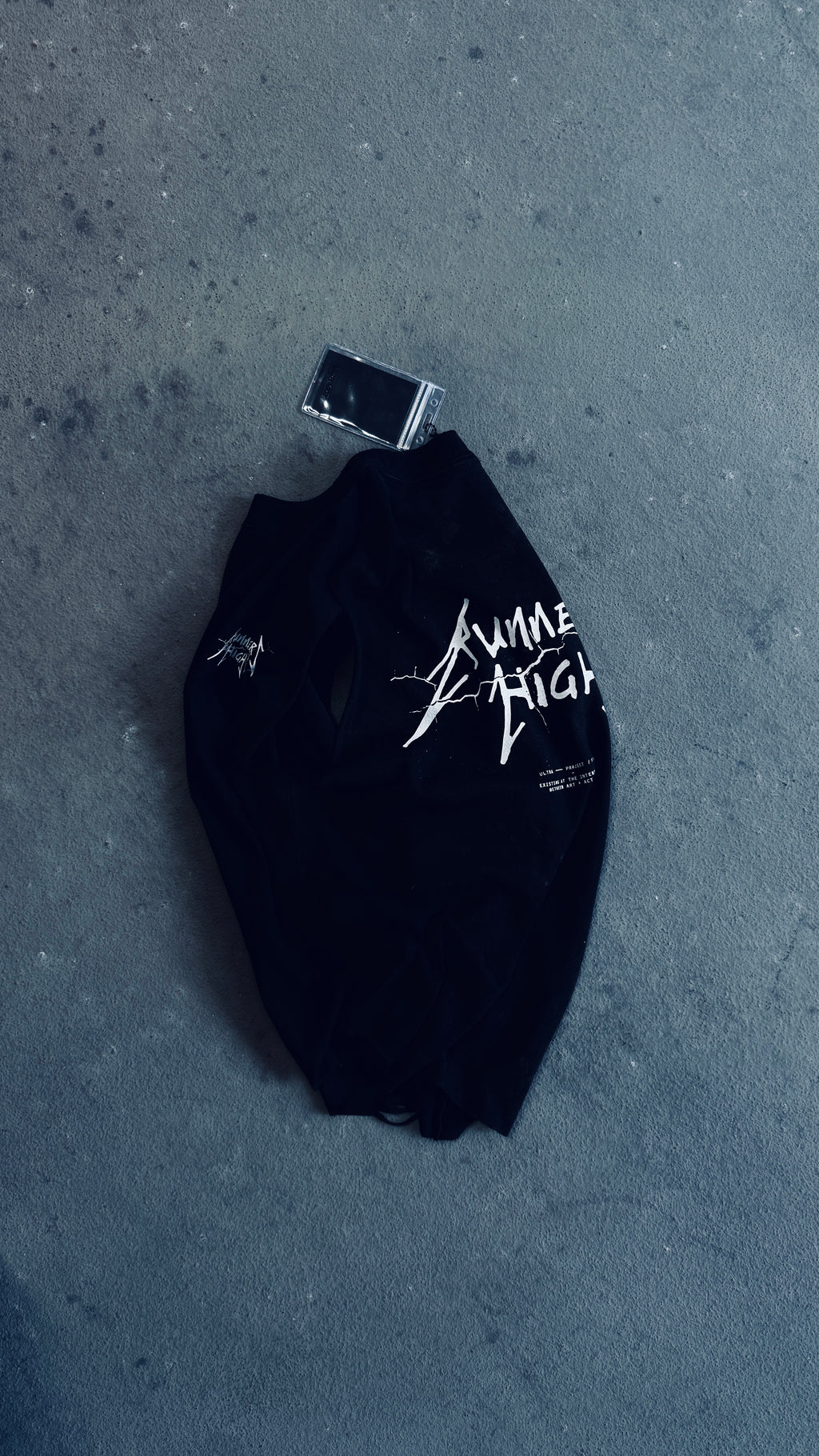 RUNNERS HIGH TANK - AGED BLACK