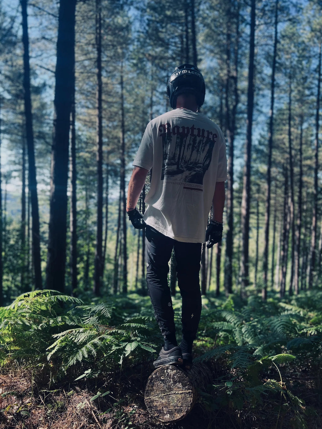 RAPTURE TEE - AGED WHITE