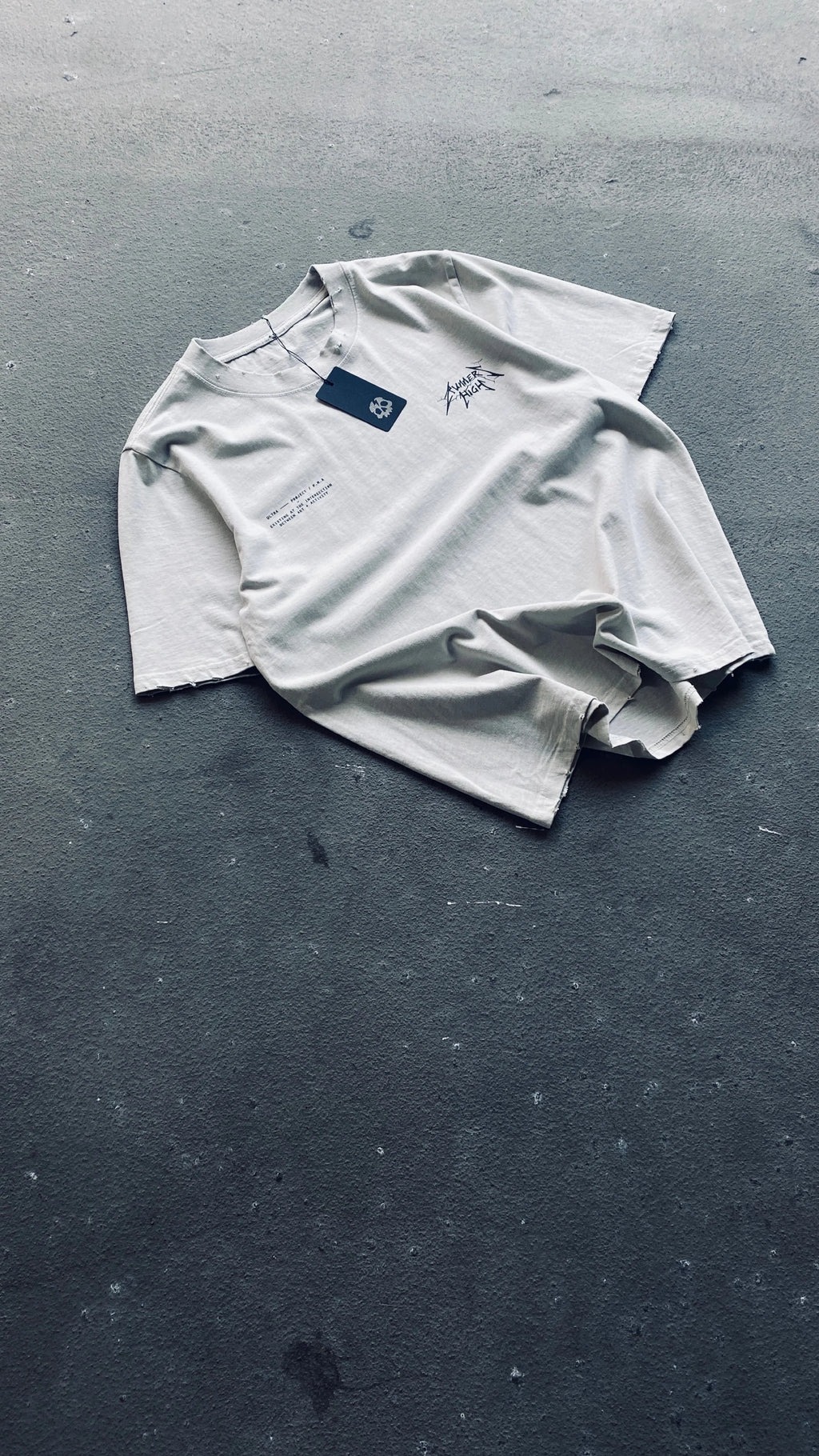 RUNNERS HIGH TEE - AGED WHITE