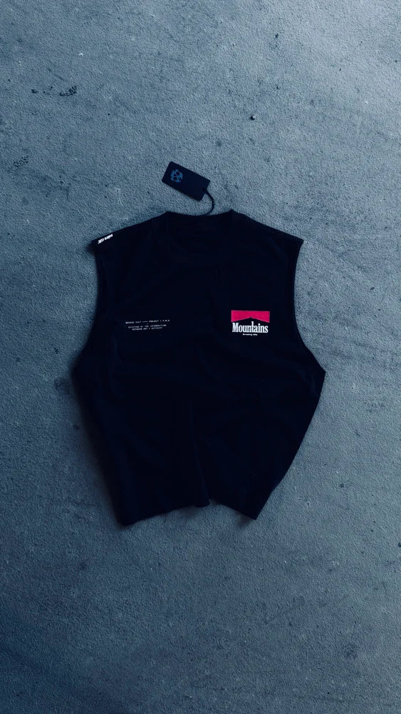 MOUNTAIN TANK - AGED BLACK