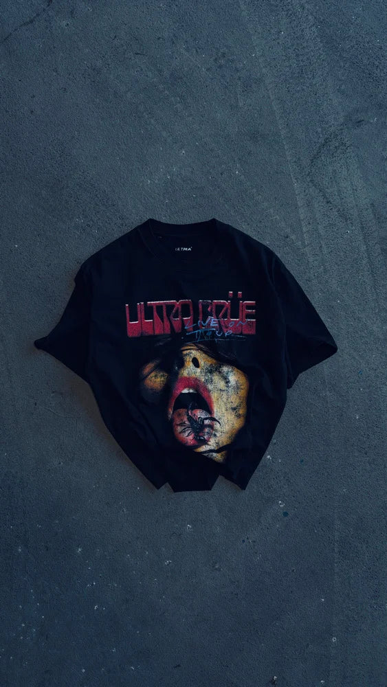 MAJORS TOUR TEE - WASHED BLACK