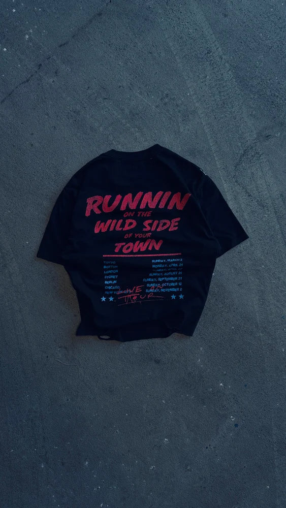 MAJORS TOUR TEE - WASHED BLACK