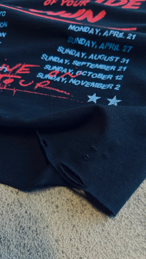MAJORS TOUR TEE - WASHED BLACK