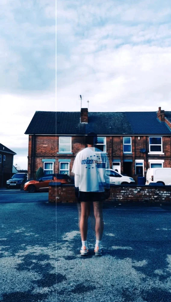 EURO CRUE WASHED WHITE TEE